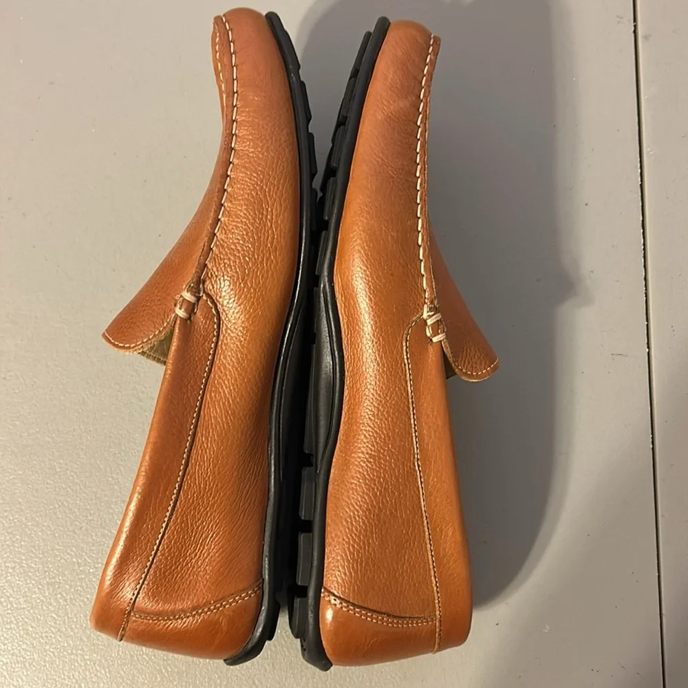 NORDSTROM RACK Slip On Leather Loafers. Never Worn! SZ 12. - Picture 6 of 8